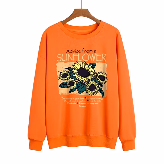 Woman Hoodies Sweatshirts Hoodie Round